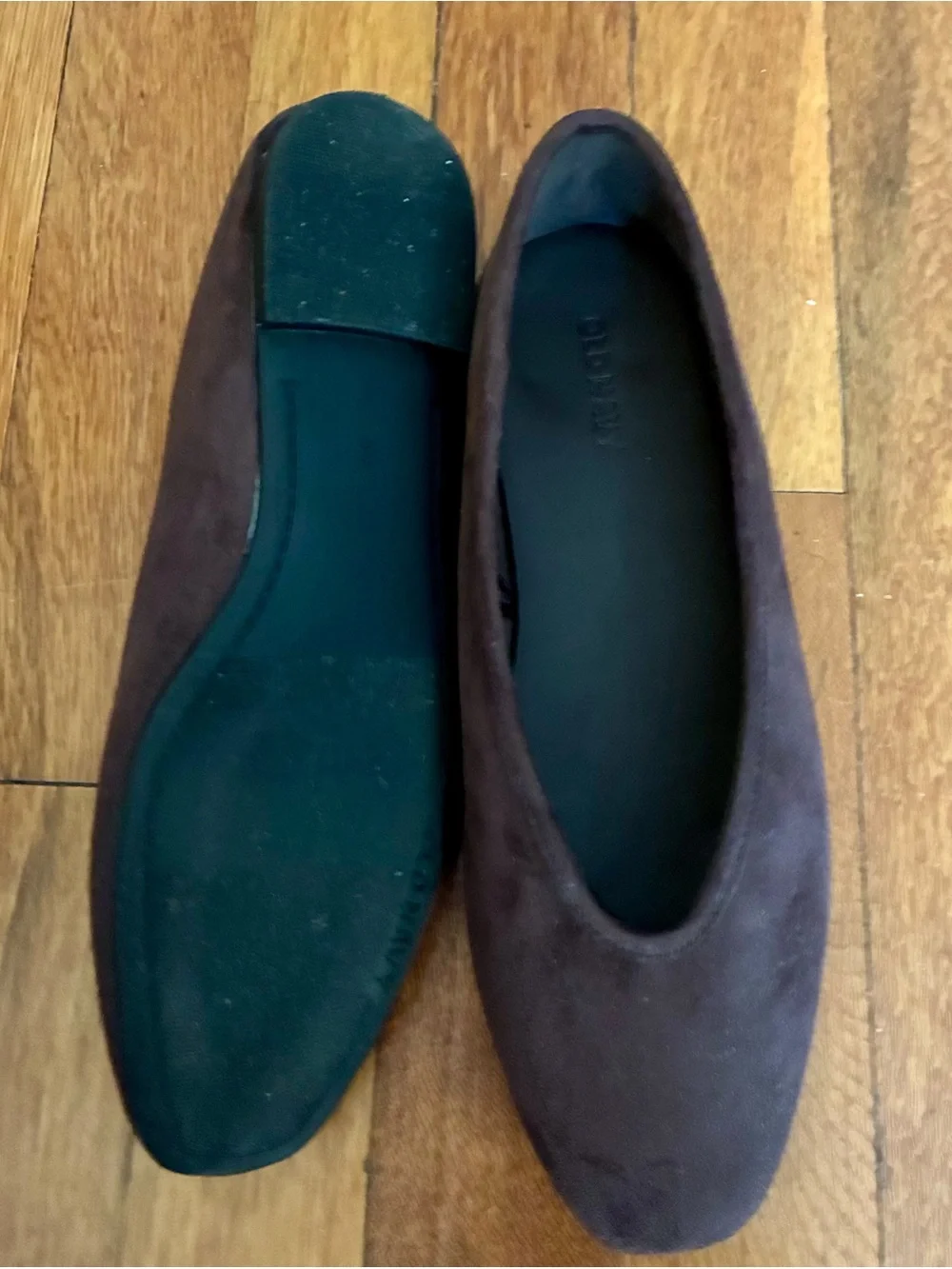 Old Navy Women's Ballet Flats Faux Suede, Brown-marked 6, but can also fit 6.5-7